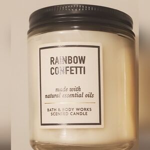 Bath & Body Works Rainbow Confetti Candle